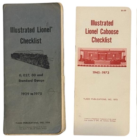 Lot of 7 Ladd April Publications Greenberg's Lionel Train Guides 1901 to 1988 - Picture 4 of 7